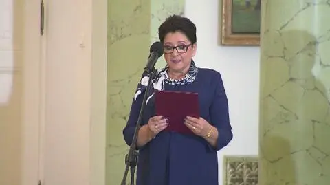 Teresa Piotrowska ministrem spraw wewnętrznych 