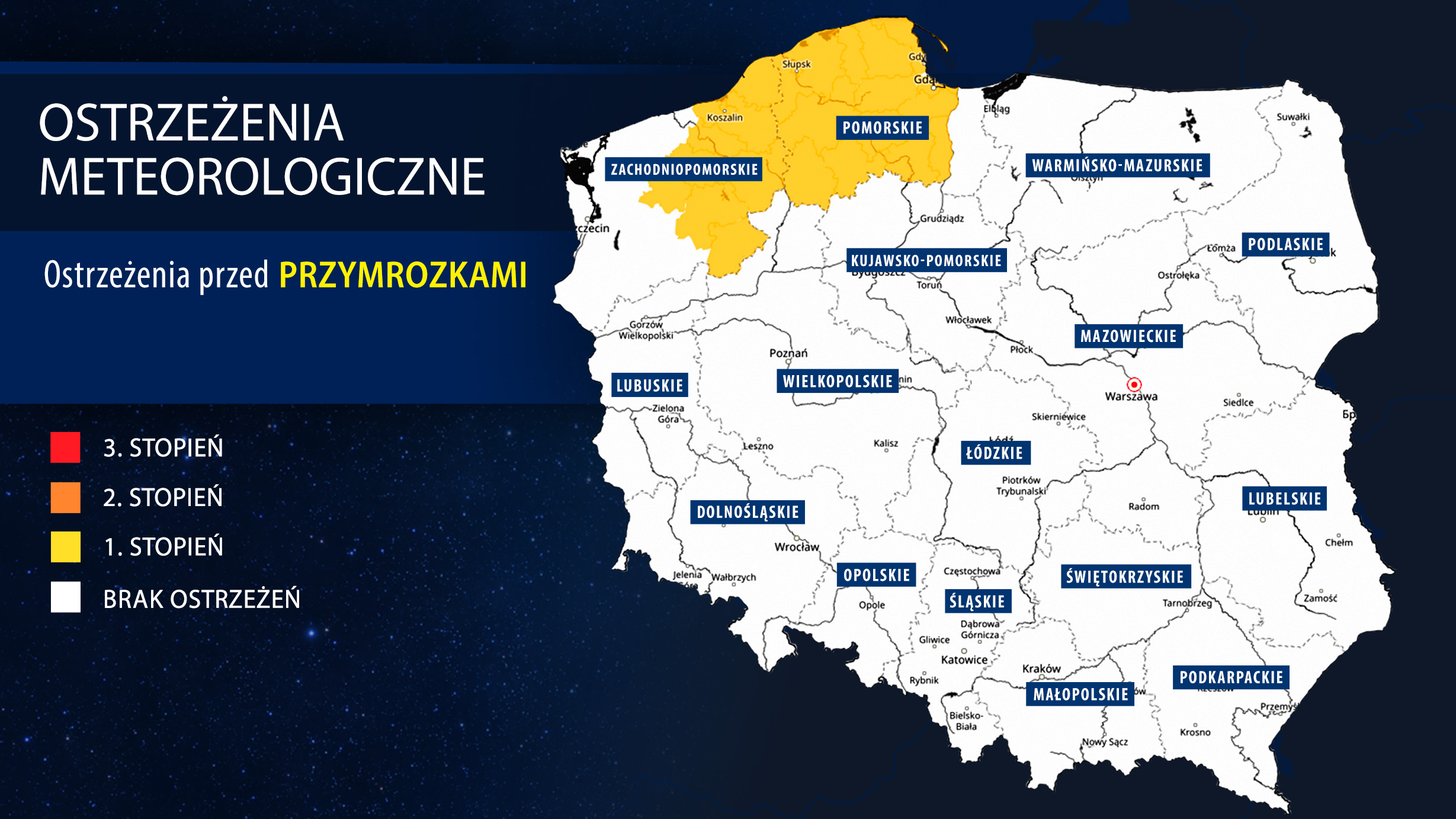Ostrzeżenia meteorologiczne IMGW
