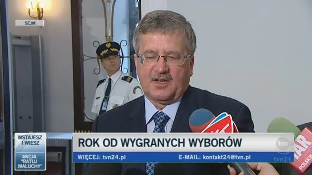 "To był trudny rok"/TVN24