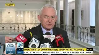 "To czarny dzień Leszka Millera"