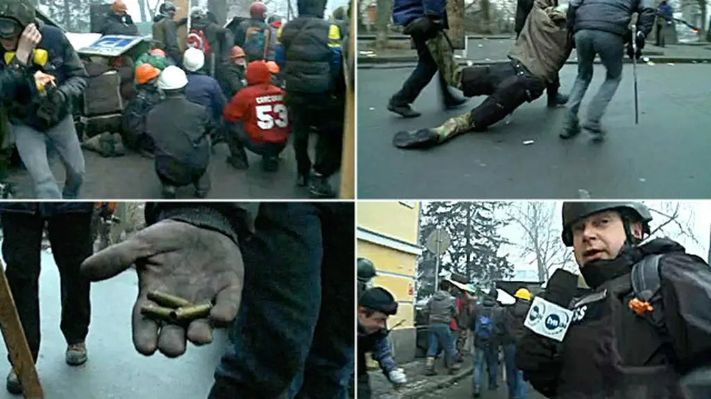 "To zdecydowanie nie wygląda na zawieszenie broni". Reporter TVN24 w centrum walk w Kijowie