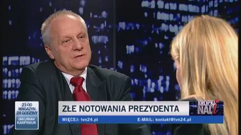 "To zły prezydent"