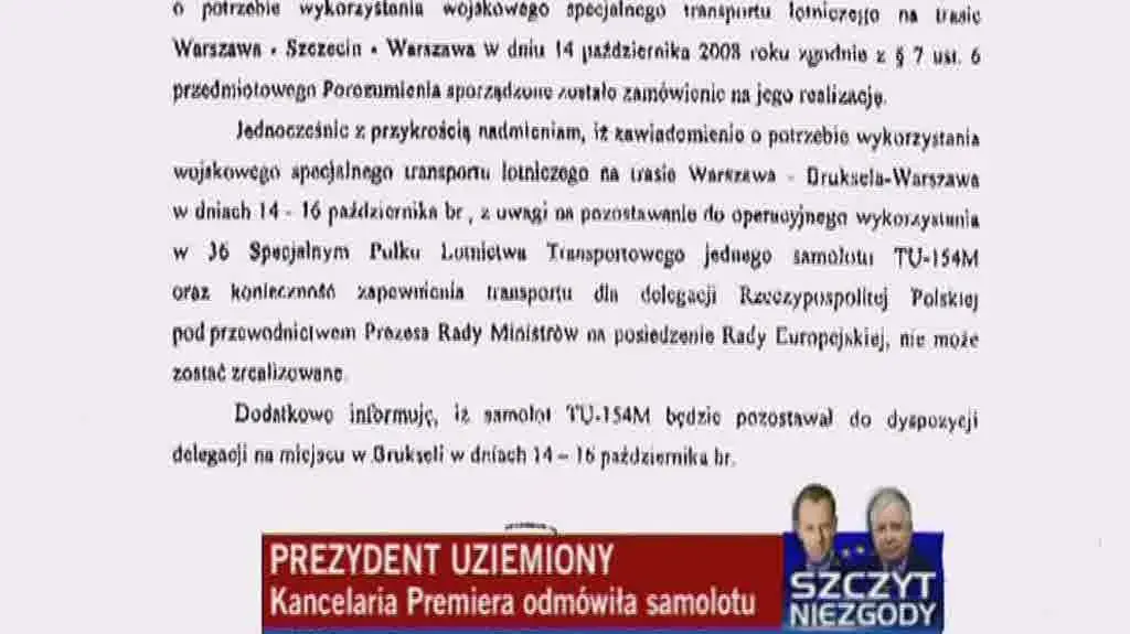 Tomasz Arabski: Prezydent leci do Brukseli prywatnie