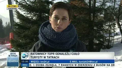 TOPR znalazł ciało turysty