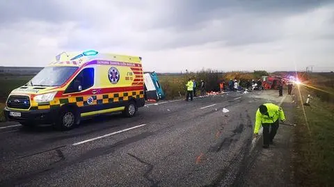Tragiczne zderzenie autobusu z ciężarówką na Słowacji 