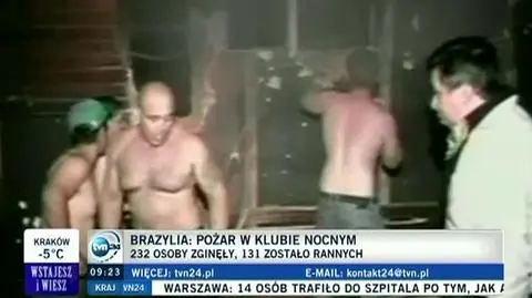 Tragiczny pożar w klubie