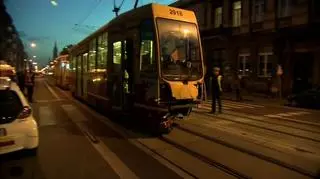 Tramwaj nr 16 już po oględzinach biegłego 
