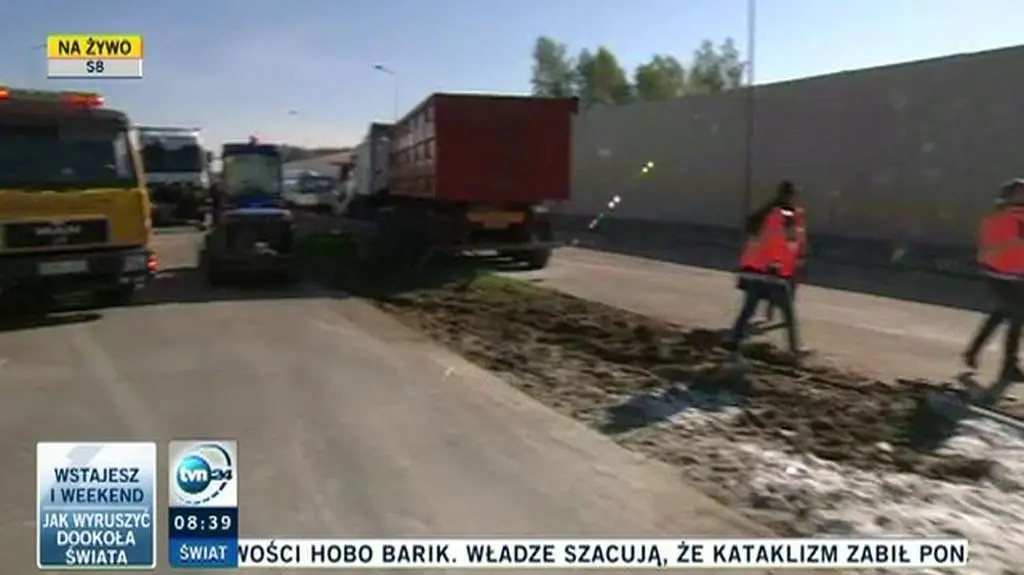 Trasa jest zablokowana