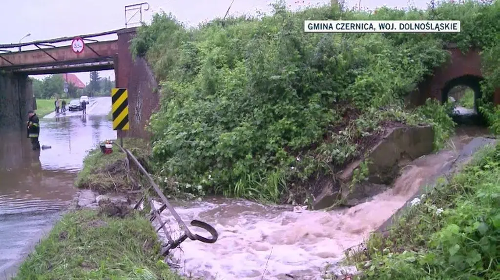 Trudna sytuacja była w Czernicy na Dolnym Śląsku