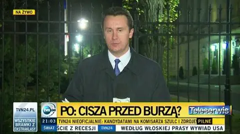 Trwa zarząd PO 
