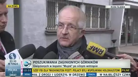 Trwają poszukiwania zaginionych górników w kopalni Wujek