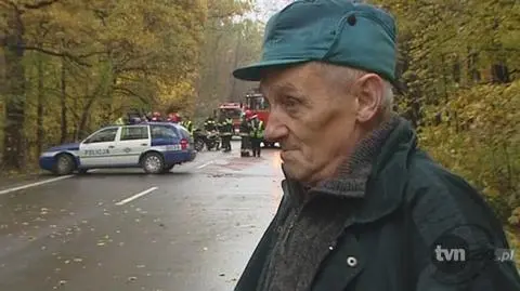 Trzeci uczestnik wypadku cudem uniknął smierci