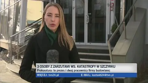 Trzy osoby już usłyszały zarzuty