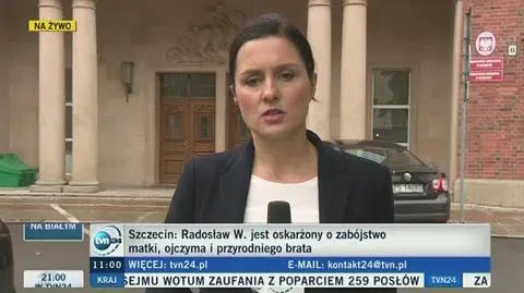 Trzy osoby zmasakrowane maczetą. Radosław W. z zarzutem potrójnego zabójstwa