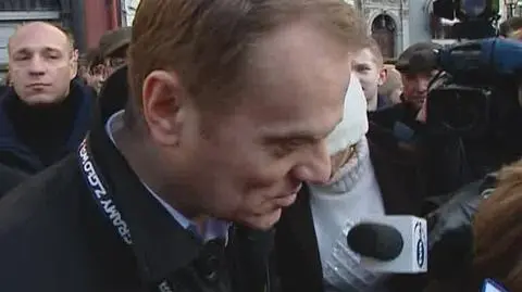 Tusk: będę zbierał aż uzbieram całą puszkę