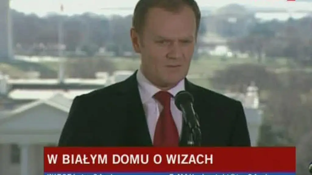 Tusk: Bush o wizach z serdeczną determinacją