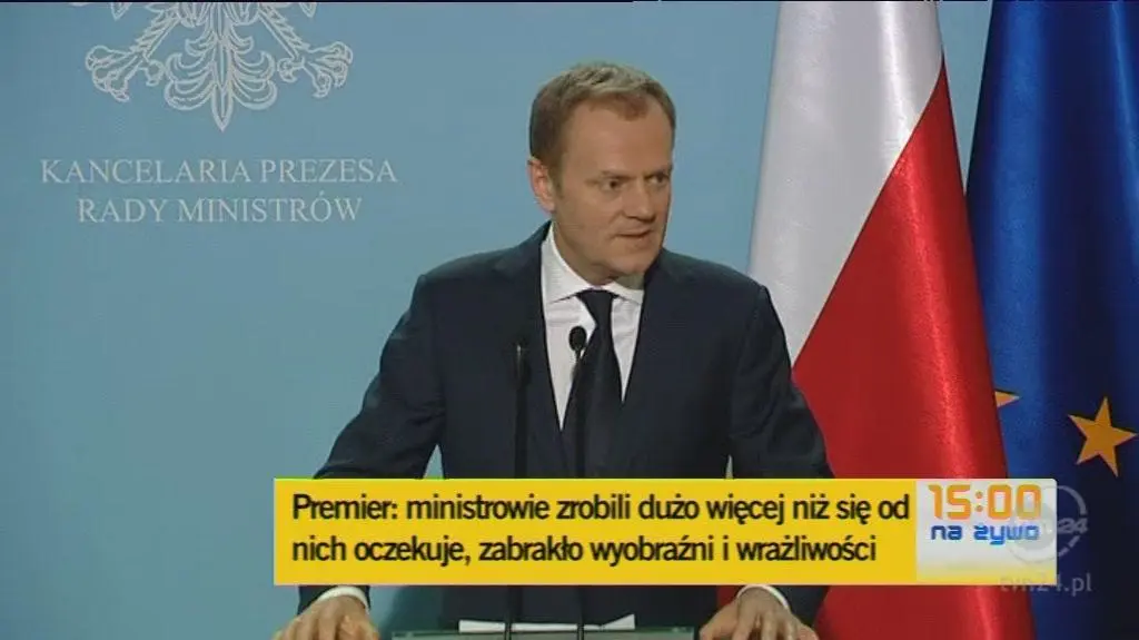 Tusk: Festiwalu dymisji nie będzie (TVN24)