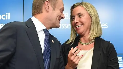 Tusk i Mogherini. Współpraca czy rywalizacja? 