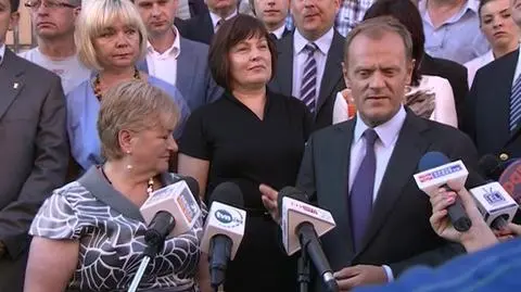 Tusk: nie można ryczzeć czy komuś ubliżać
