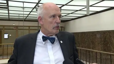 Tusk nie musi przepraszać Korwin-Mikkego