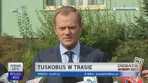 Tusk: niektórzy będą musieli połknąć swój język