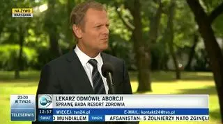 Tusk o Kamińskim: sprawę znam szczegółowo 