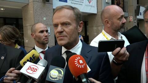 Tusk o porozumieniu w sprawie migracji 