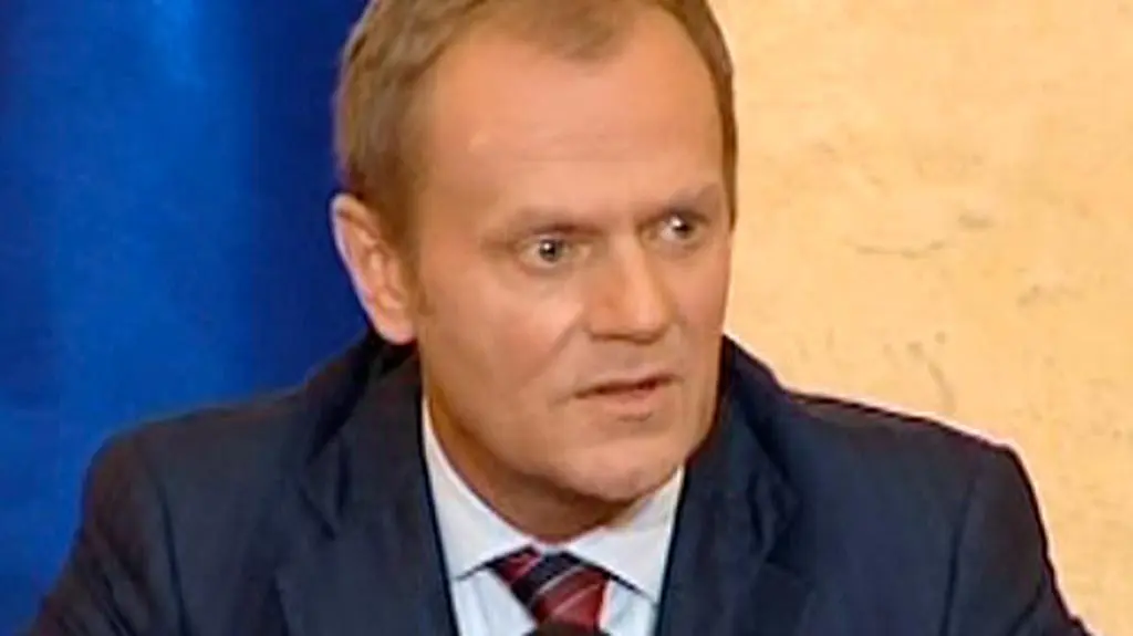 Tusk o Schetynie (TVN24)