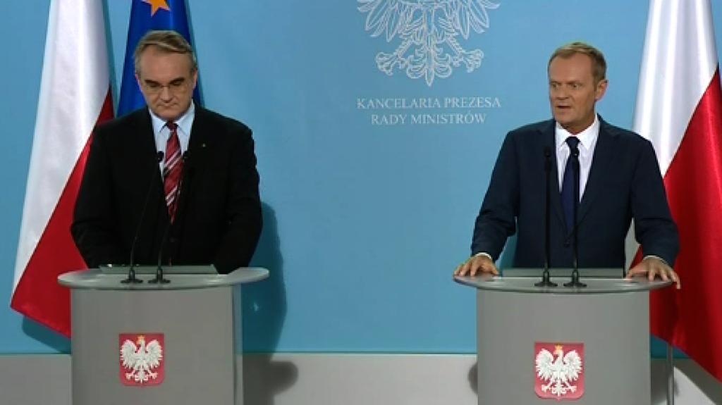 Tusk o synu Kalemby