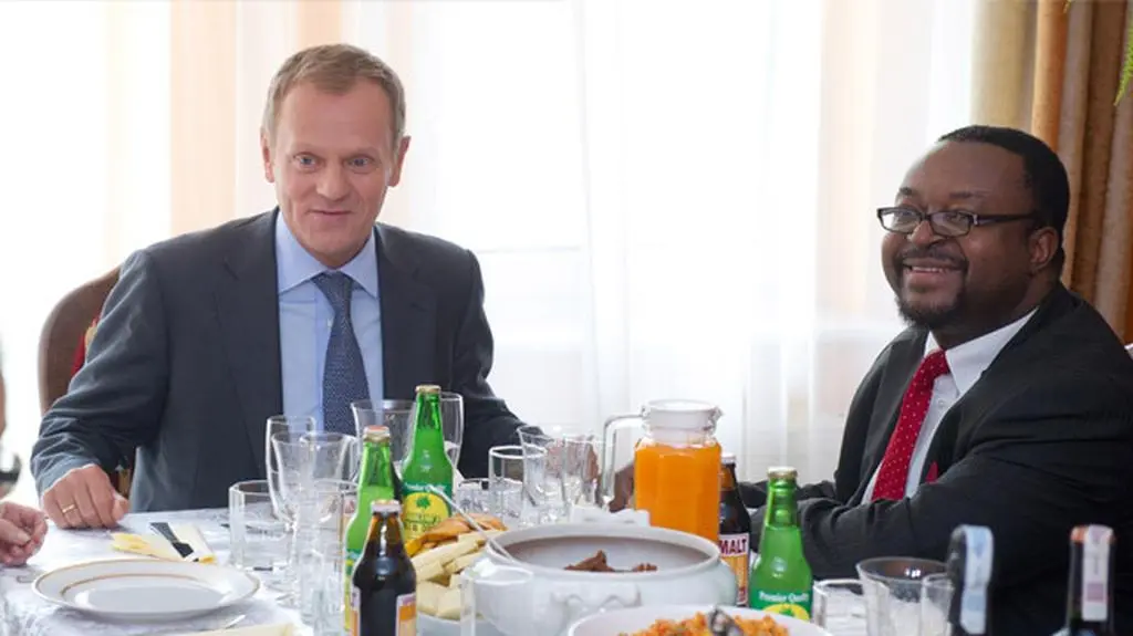 Tusk o wrażeniach po podróży A2