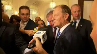 Tusk pod wrażeniem wystąpienia Kopacz
