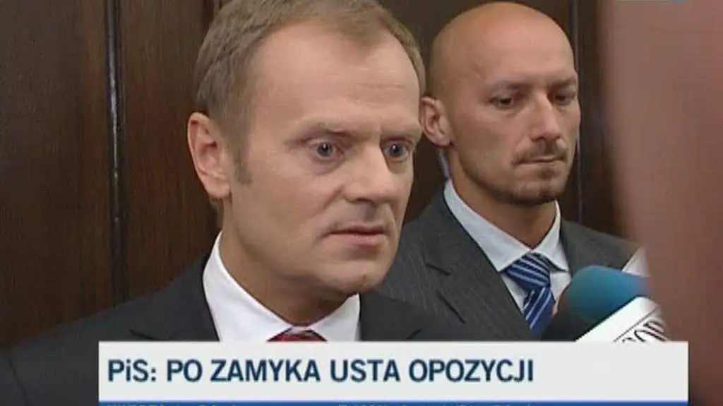 Tusk: Potok gromkich słów to typowe dla prezesa PiS