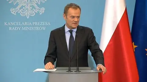 Tusk przeprasza Holland