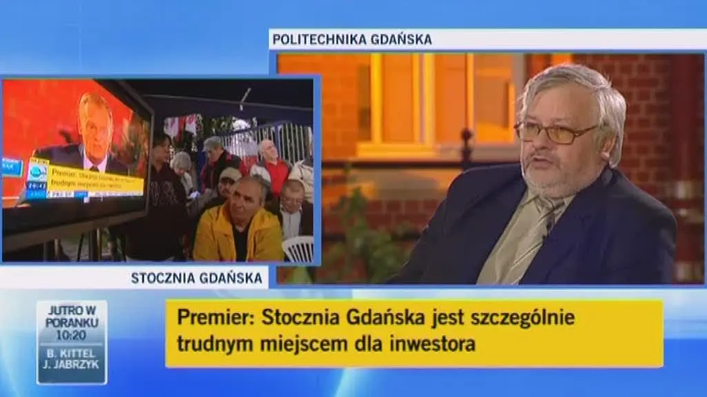 Tusk: Stoczni Gdańsk nie zostawię