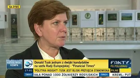 Tusk szefem Rady Europejskiej? "Powinniśmy być dumni"