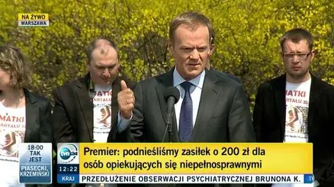 Tusk: sześciolatki do szkół, ale nie wszystkie