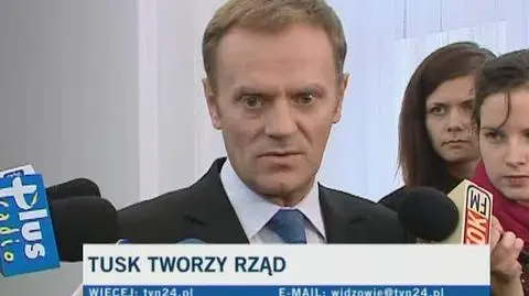 Tusk: Widzę Piterę w innej roli niż ministra sprawiedliwości