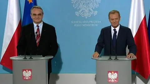 Tusk zgodził się na Kalembę