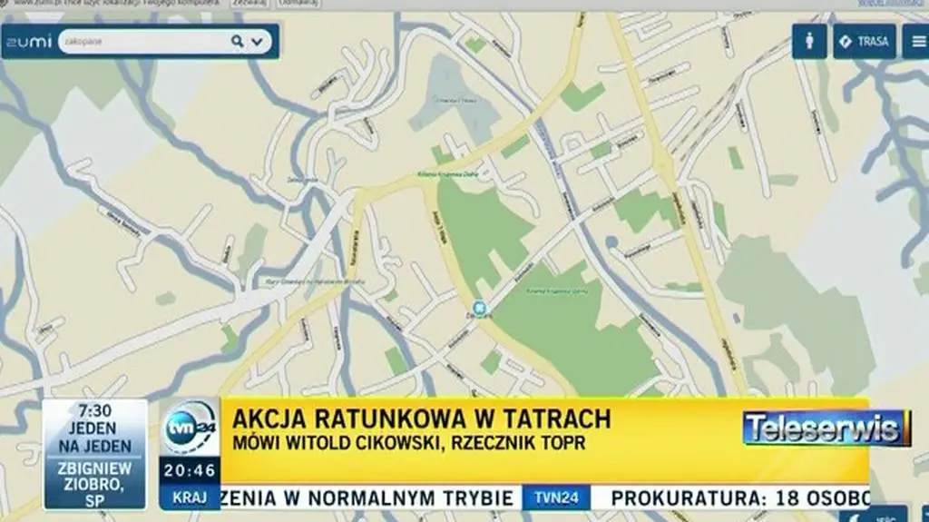 Tuż po 19 otrzymaliśmy telefon od ojca z prośbą o pomoc