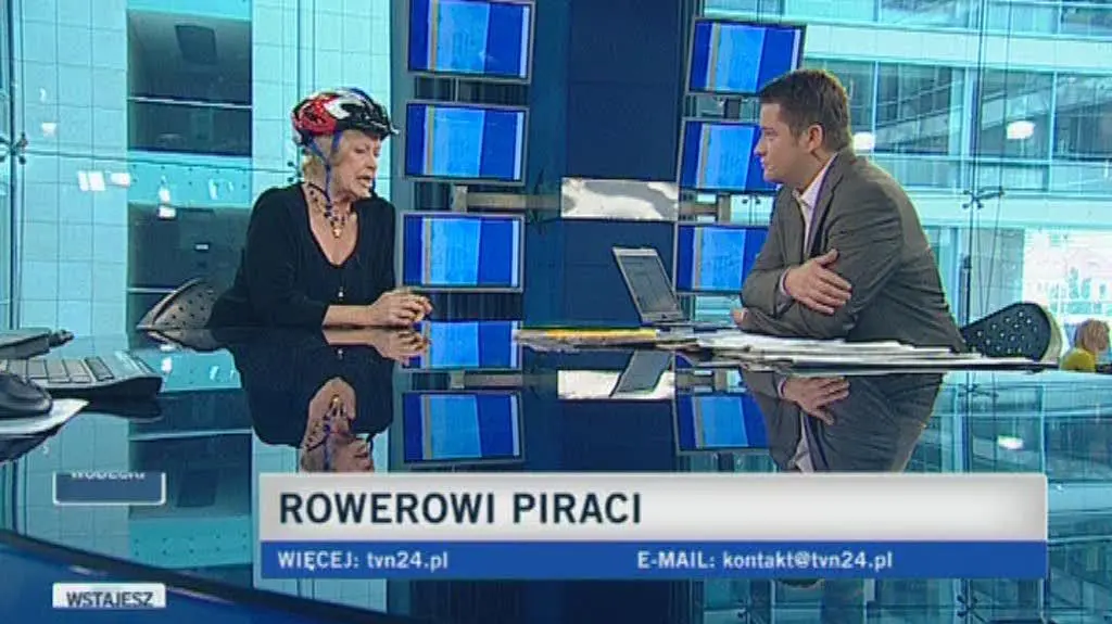 Tyszkiewicz kontra ścieżki rowerowe (TVN24)