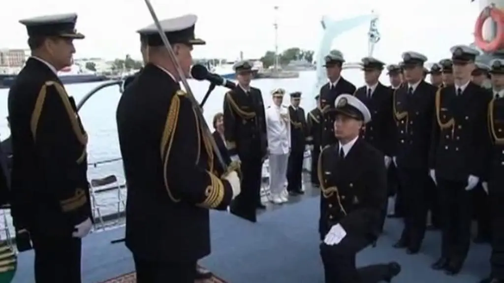 Ubiegłoroczna uroczystość promowania na pierwszy stopień oficerski w AMW