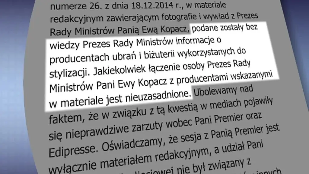 Ubrać się jak pani premier 
