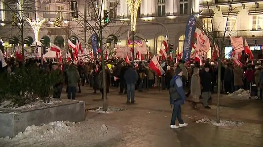 Uczestnicy marszu wyruszyli z pl. Trzech Krzyży