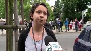 Uczestniczki manifestacji w obronie praw kobiet