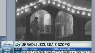 Ukradł Jezuska, złapali go strażnicy