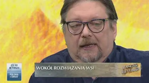 Urbański o ustawie rozwiązującej WSI (TVN24)