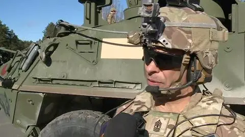 US Army na Łotwie. "30-40 lat temu nie moglibyśmy tego zrobić"