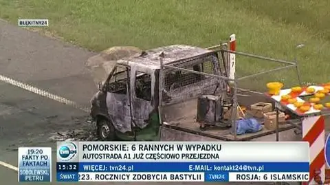 Utrudnienia na A1 potrwają kilka dni