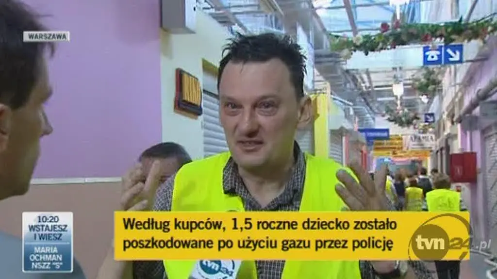 "Użyli wobec nas siły"
