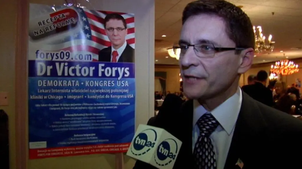 Victor Forys przed wyborami ,13.01.2009 (Archiwum TVN24)